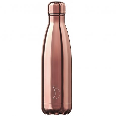 Chilly`s Rose-Gold Μπουκάλι Θερμός 0.5lt